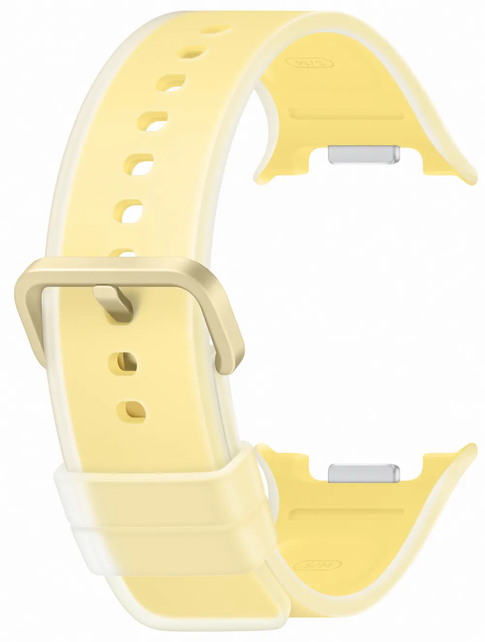 Galaxy Watch9 - Bratara Misty Small Band (S/M), Galben