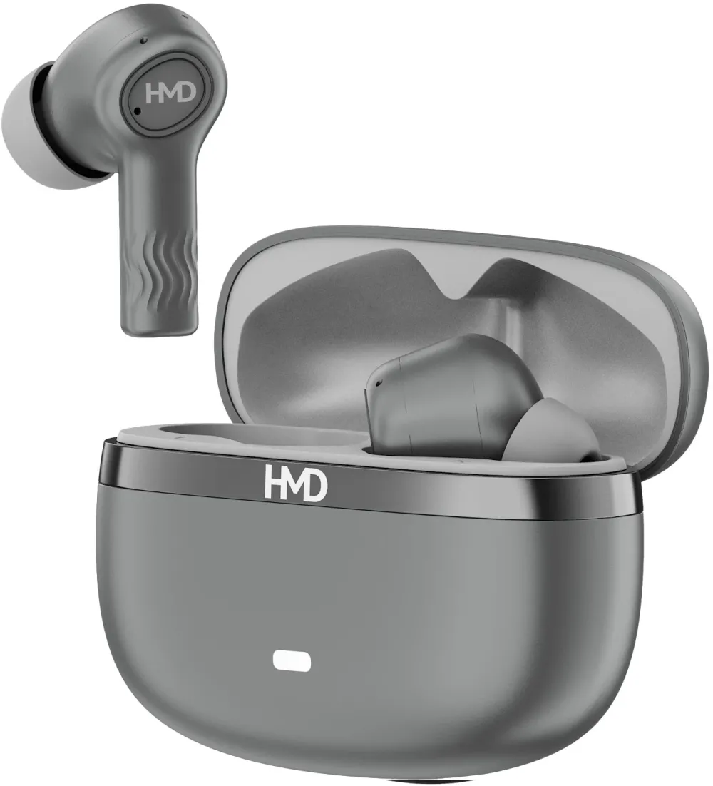 Casca bluetooth stereo DUB X50 Pro ANC TWS Earbuds, 60 ore de autonomie, Argintiu
