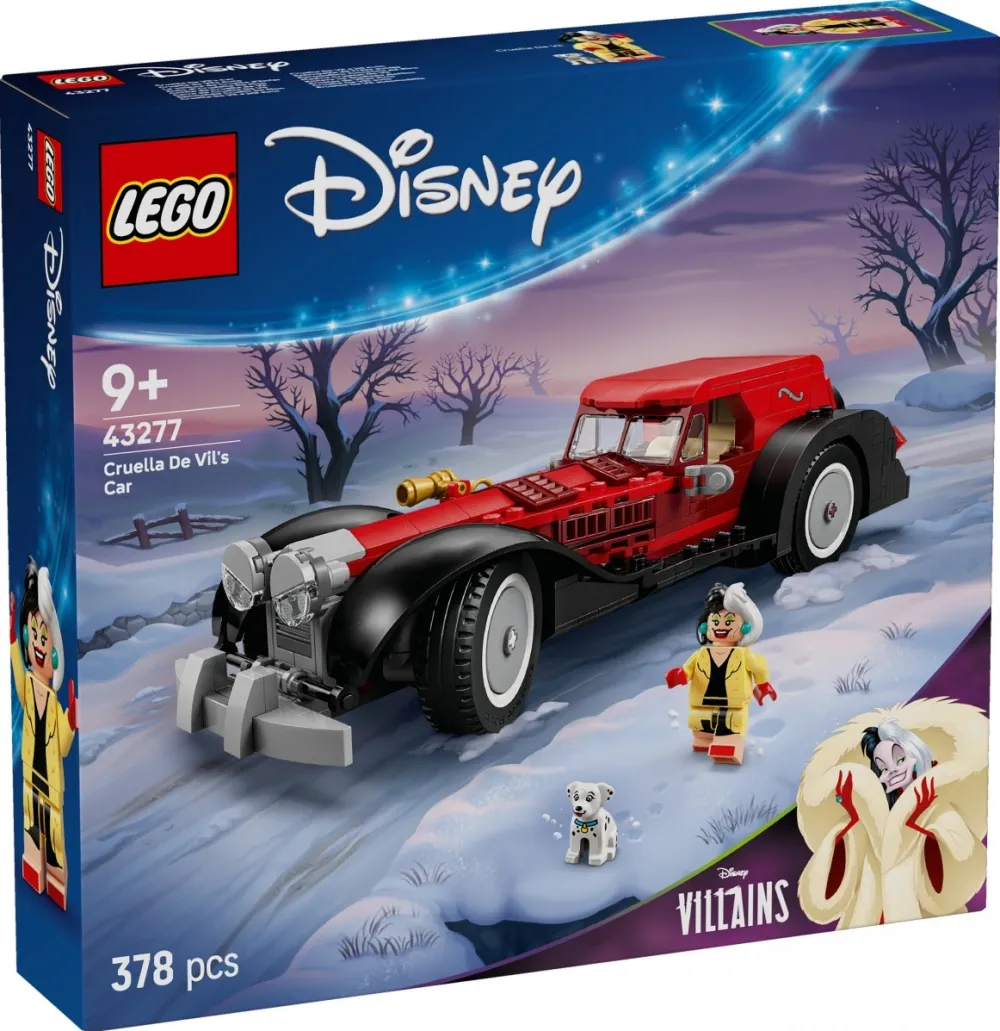 LEGO Disney 43277 Cruella De Vils Car