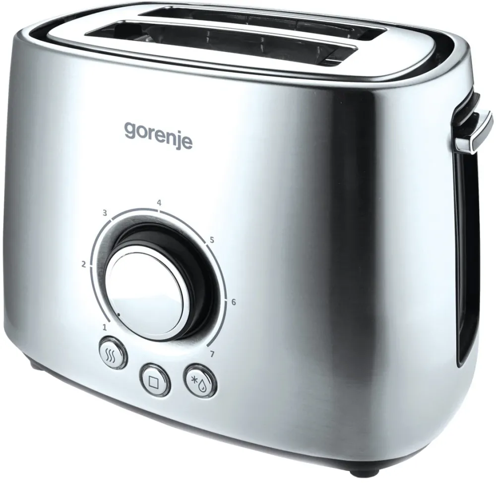 Prajitor de paine Gorenje T1000E 2 felii 1000 W argintiu