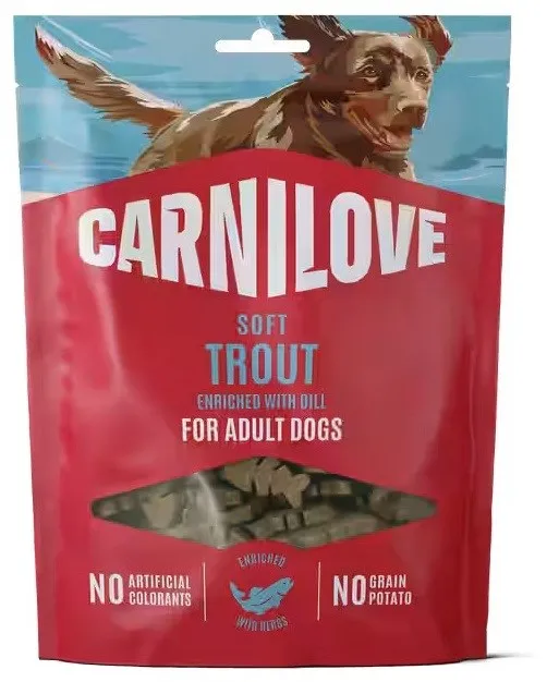 CARNILOVE Dog SOF Snack Trout enriched with Dill 200 g