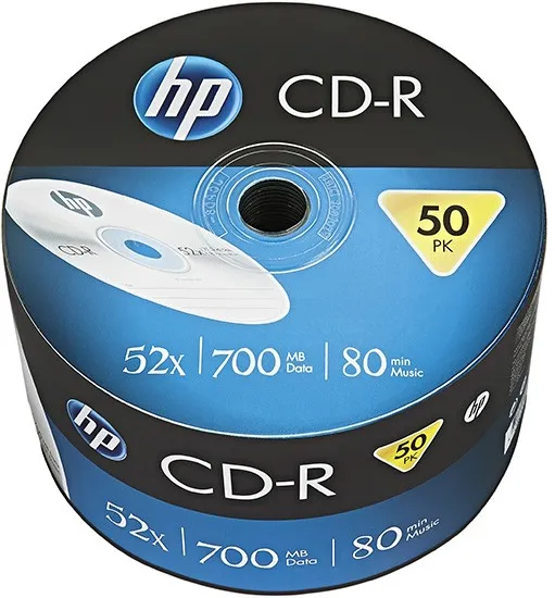 HP CD-R 52x 700MB 50P CRE00070-3 69300