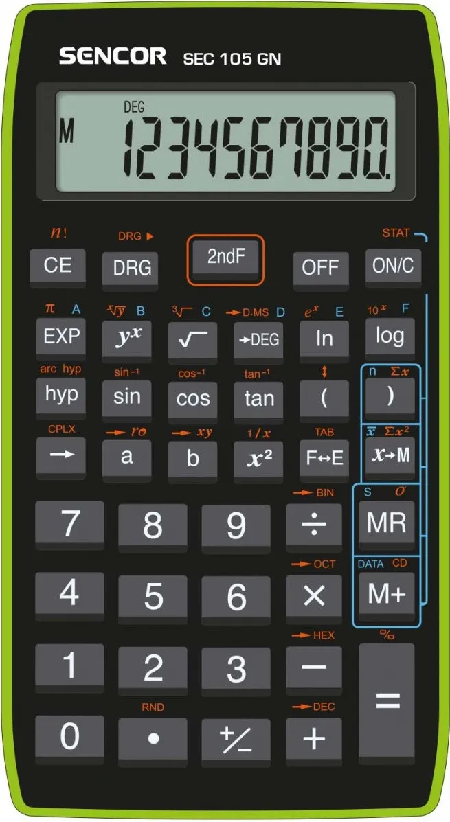 SENCOR Sec 105 gn LCD 10