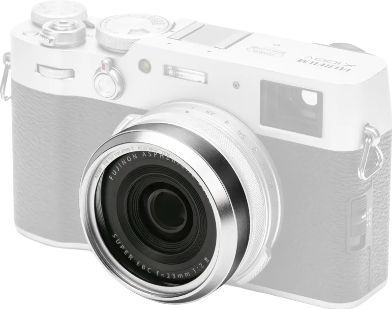 Filtru UV NISI NC UV II 49 mm pentru Fujifilm X100 argintiu