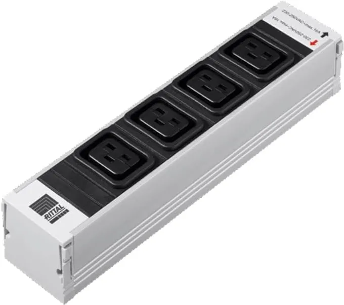 Prelungitor prize Rittal PSM 4x C19 negru