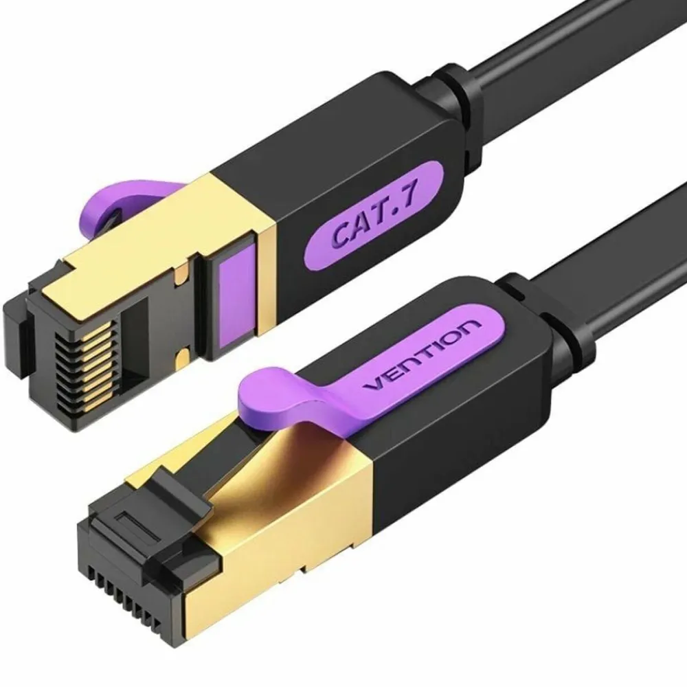 Cablu retea Vention CAT7 SFTP ICDBF RJ45 10 Gbps 1 m negru