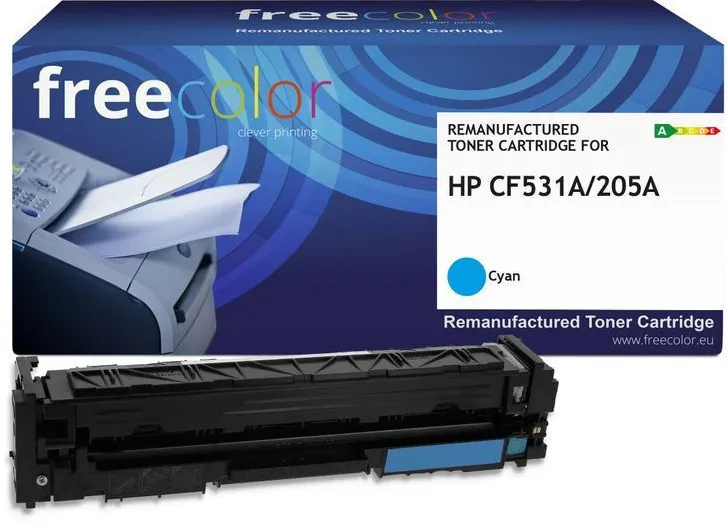 Toner Freecolor compatibil HP 205A CF531A cyan