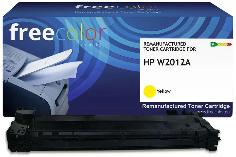 Toner Freecolor compatibil HP W2012A galben