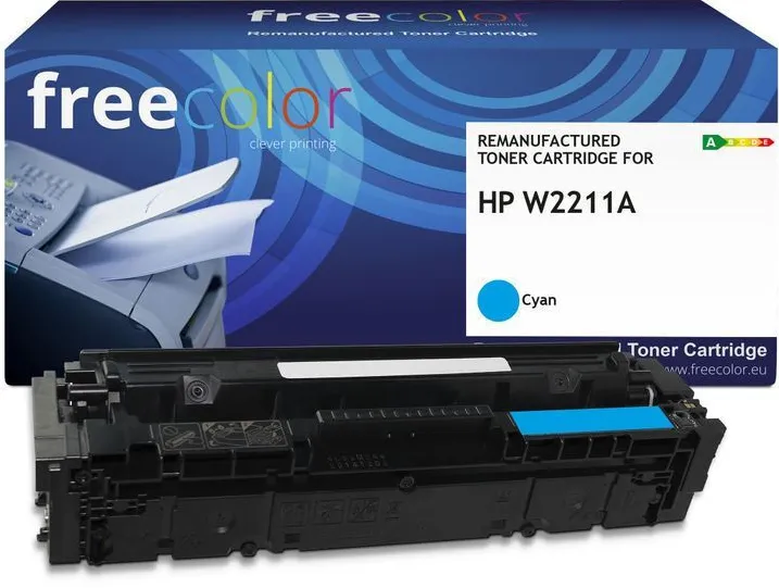 Toner Freecolor compatibil HP W2211A cyan