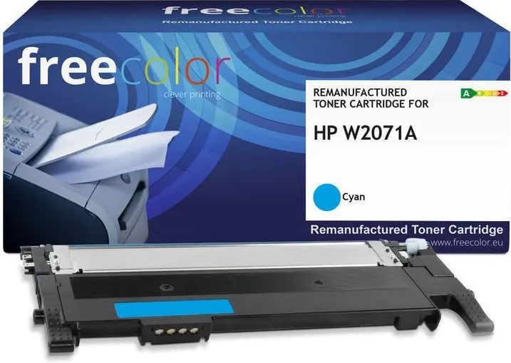 Toner Freecolor compatibil HP W2071A cyan