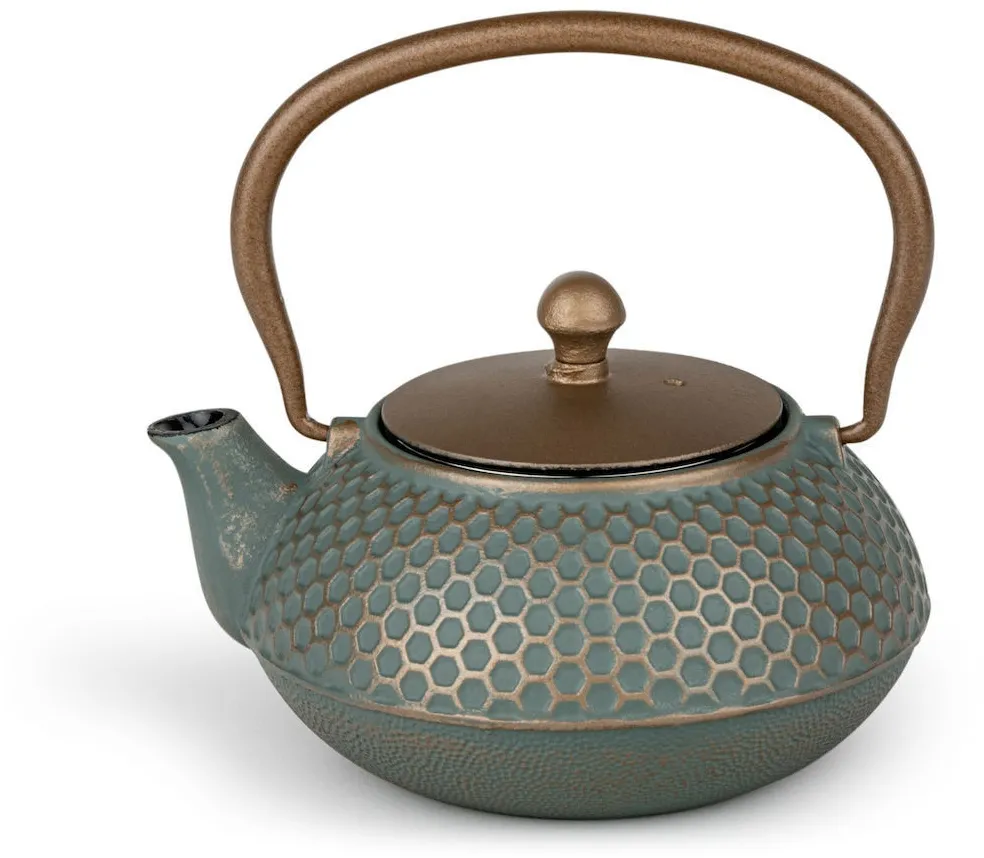 Ceainic din fonta Bredemeijer Jiangxi 0,7 l albastru cu filtru