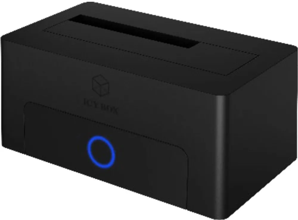 Adaptor Icy Box IB-1122-U3-B 1x SATA la USB 3.2 Gen 1 negru