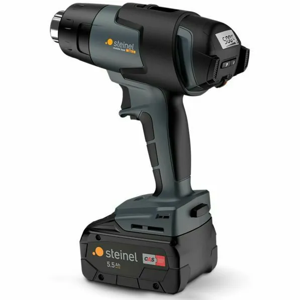 Set pistol cu aer cald fara fir Steinel Mobile Heat MH5 cu acumulator 18V 5,5Ah