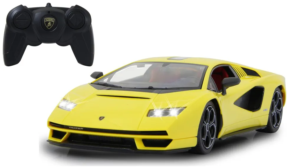 Masina de jucarie Jamara Lamborghini Countach LPI 800-4 1:16 2,4 GHz galben