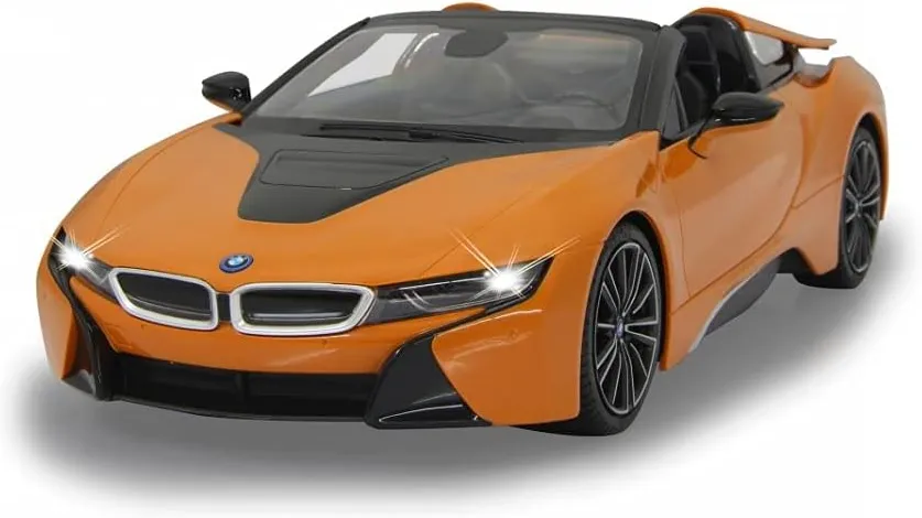 Masina teleghidata Jamara BMW I8 Roadster 1:12 2,4 GHz portocaliu