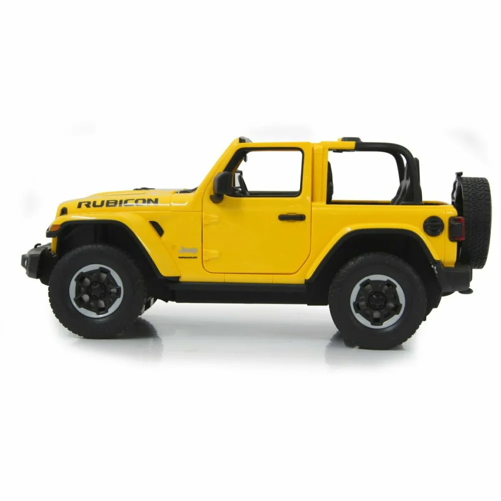 Masinuta teleghidata Jamara Jeep Wrangler JL 1:14 galben