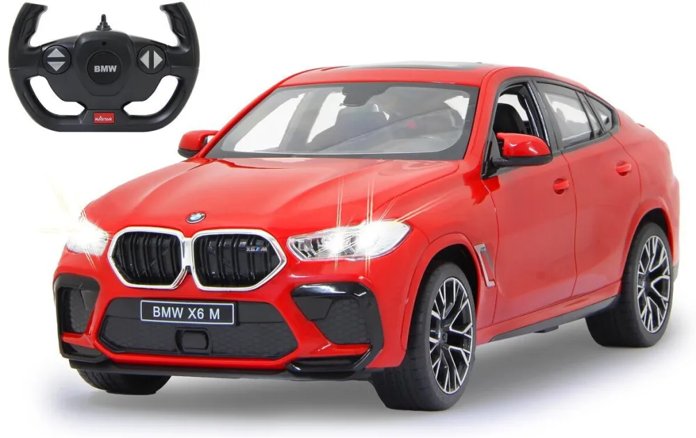 Masina de jucarie Jamara BMW X6 M 1:14 2,4 GHz rosu