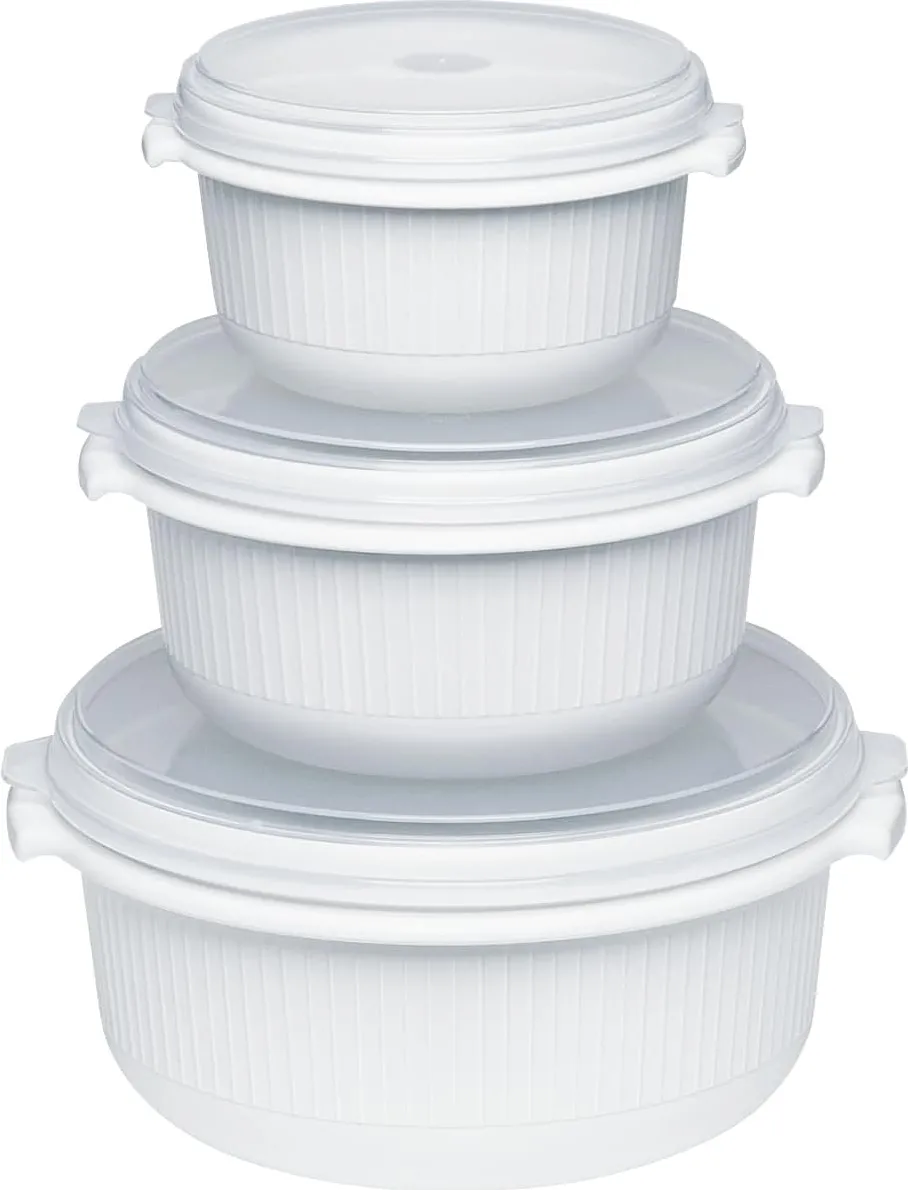 Set recipiente microunde Emsa Micro Family 3 buc