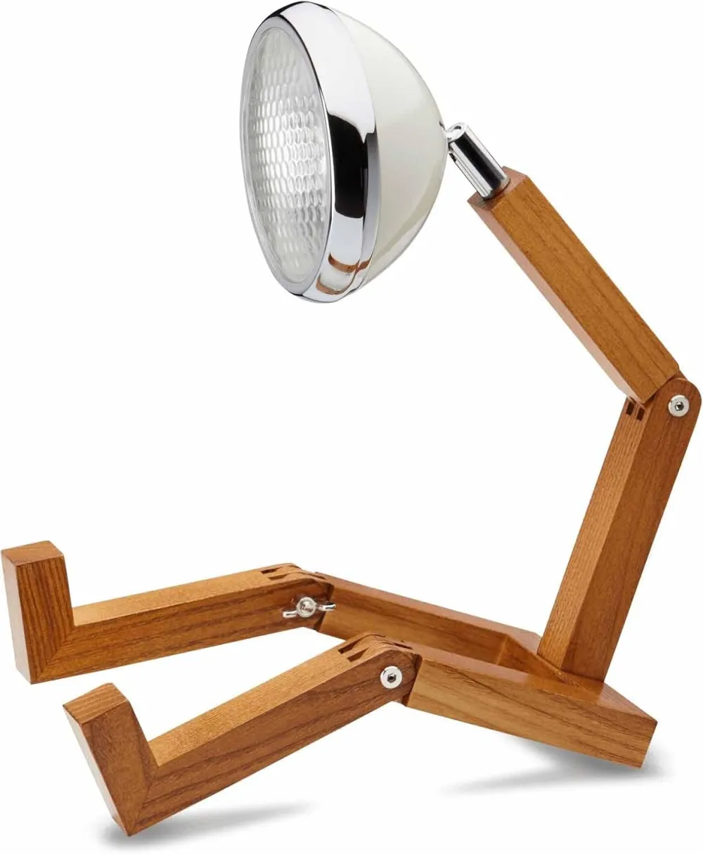 Lampa de masa Piffany Copenhagen Mr. Wattson Mini alb vintage