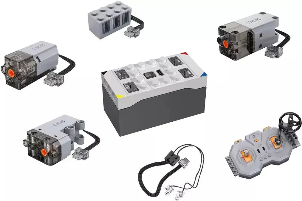 Set de constructie Jamara CaDA Power System Max gri, 8+ ani