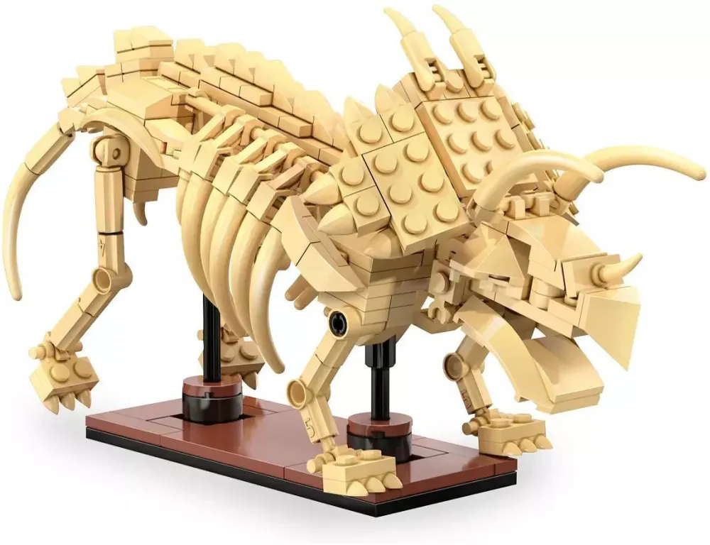 Set constructie schelet dinozaur Jamara CaDA Fossil Triceratops 272 piese