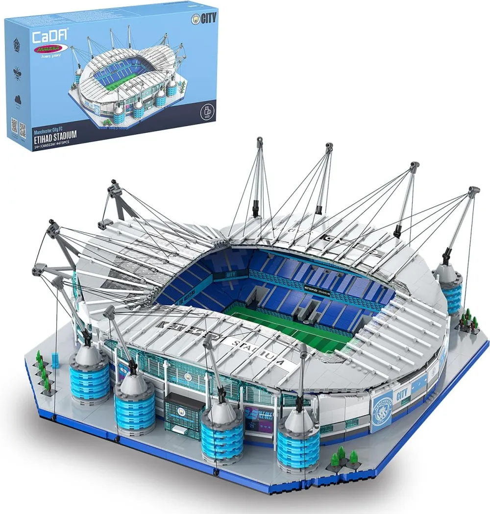 Set constructie stadion Jamara CaDA Etihad Manchester City FC 1:400 4473 piese