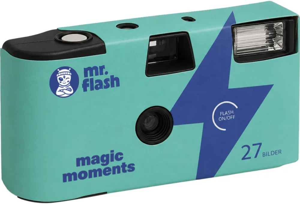 Aparat foto compact Mr. Flash Einwegkamera magic moments