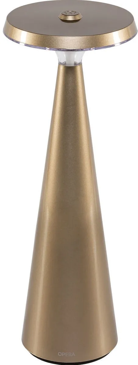 Lampa LED de masa Century OPERA 1,9W 2700K 130 lm IP44 dimabila aurie