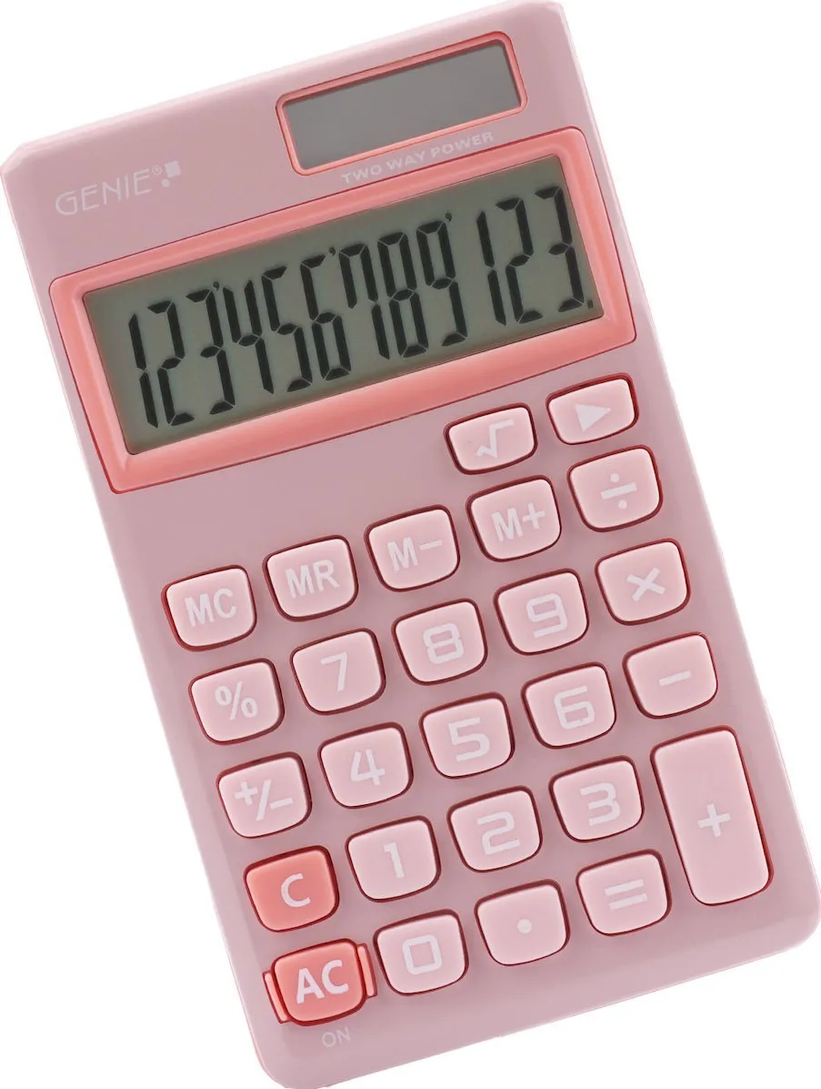 GENIE Calculator 212P roz