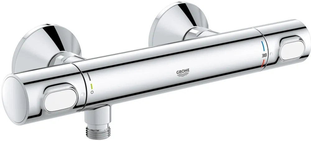 Baterie dus cu termostat Grohe Precision Flow 34840000 cartus ceramic crom