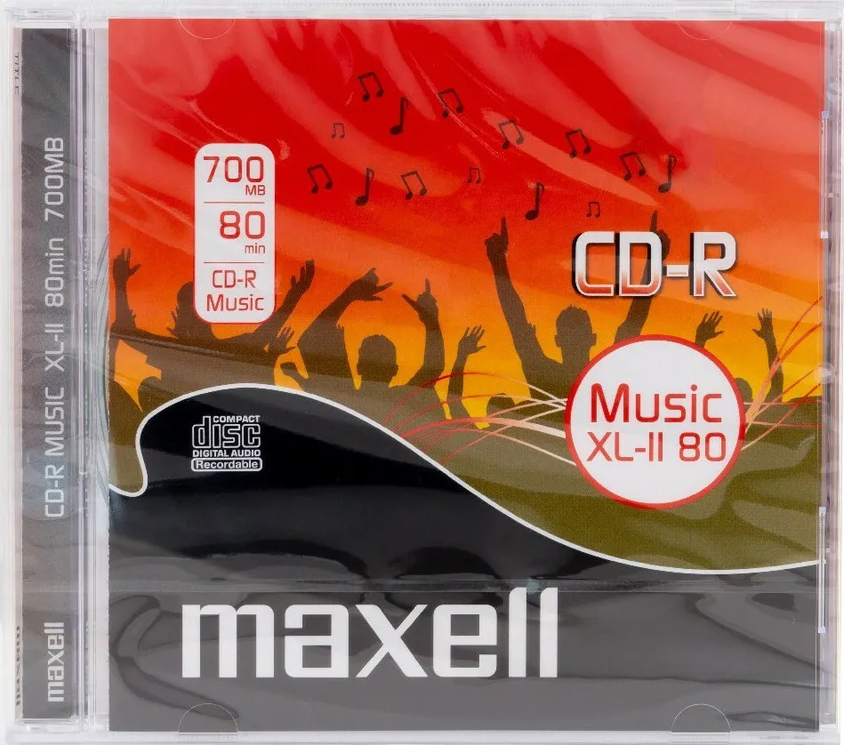 Disc CD-R Maxell 80 Audio Music PRO 700 MB 1 buc carcasa jewel case