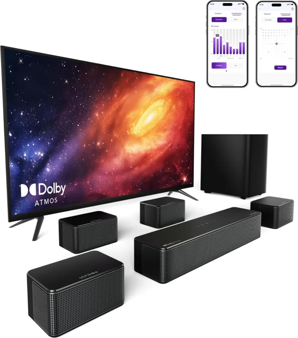 Boxe Ultimea Aktivbox Poseidon D80 7.1 Surround Soundbar
