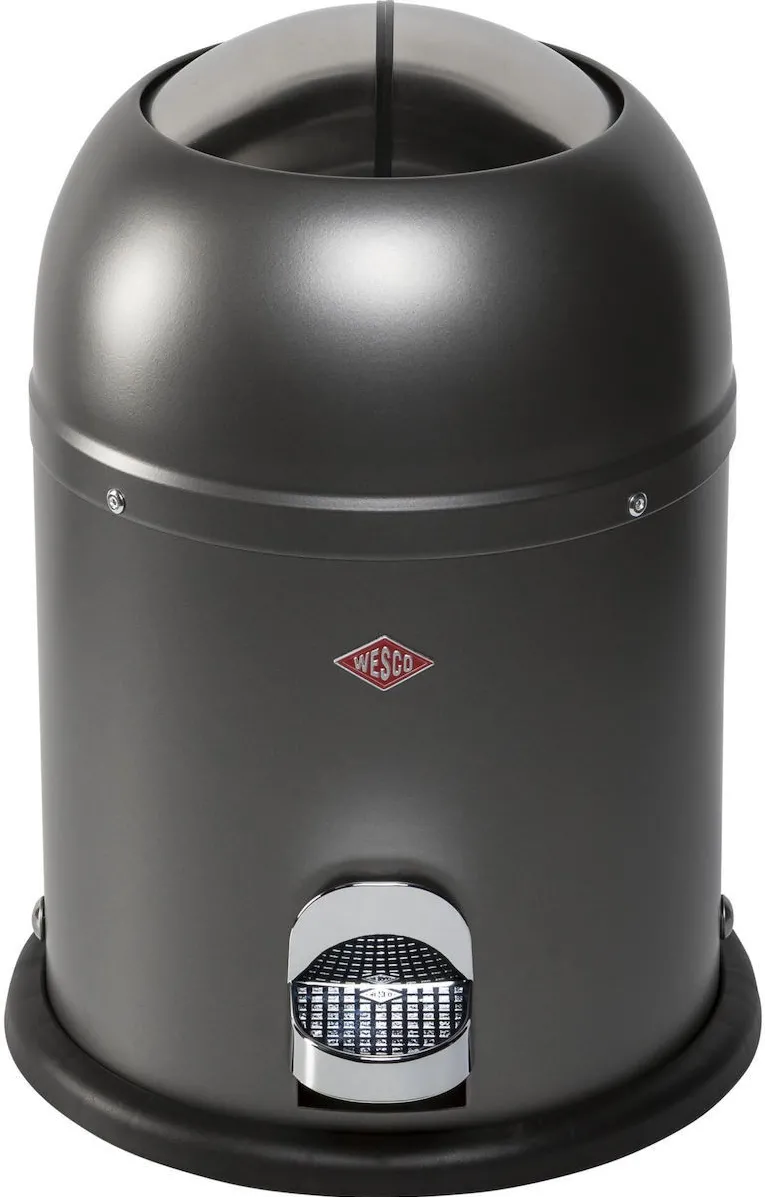 Cos de gunoi cu pedala Wesco Mini Master 6 l grafit mat