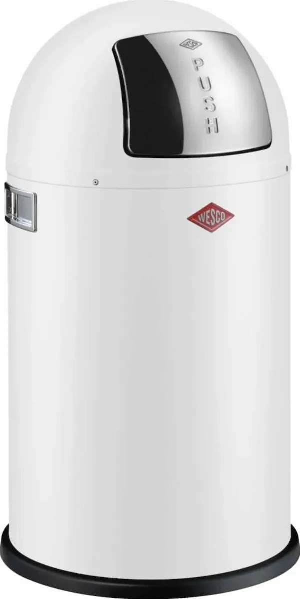 Cos de gunoi Wesco Pushboy Jr. 22 l alb mat