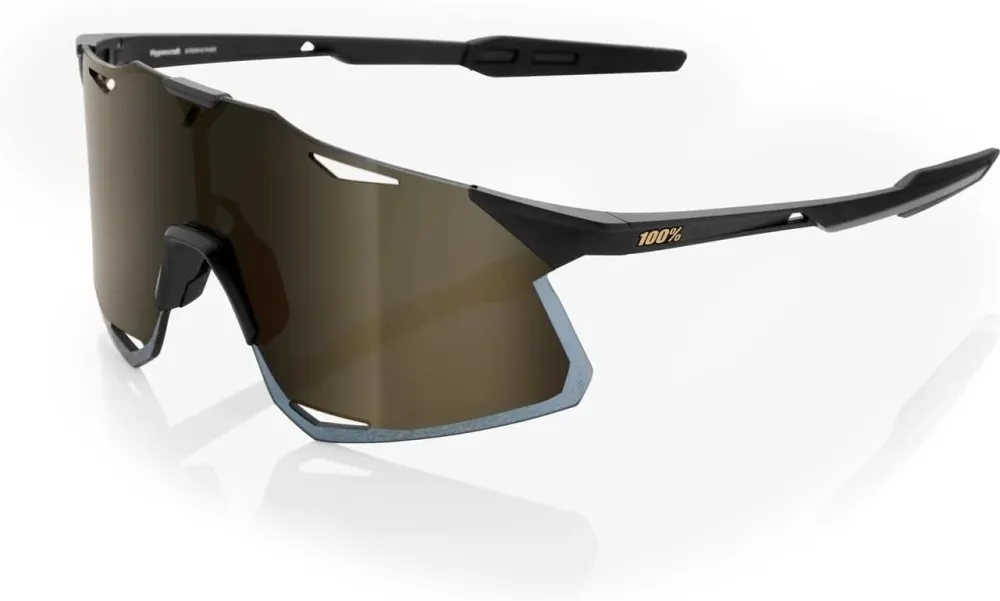 Ochelari sport 100% Hypercraft lentila oglinda rama negru mat
