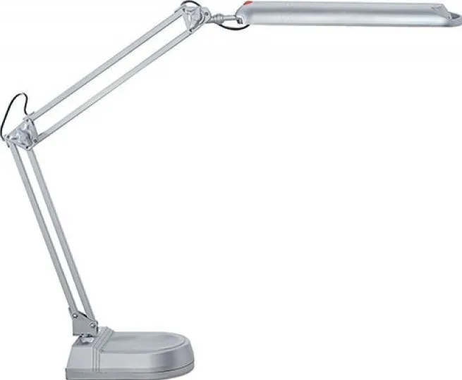 Lampa de birou LED Maul Atlantic cu picior argintiu