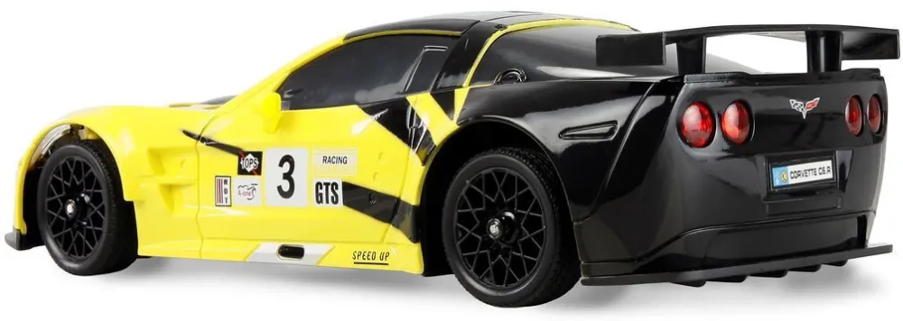 Masina RC drift AMEWI Corvette 1:18 4WD galben