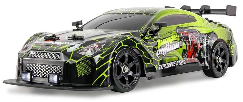 Masina RC drift AMEWI Sport GTR 4WD 1:16 RTR verde