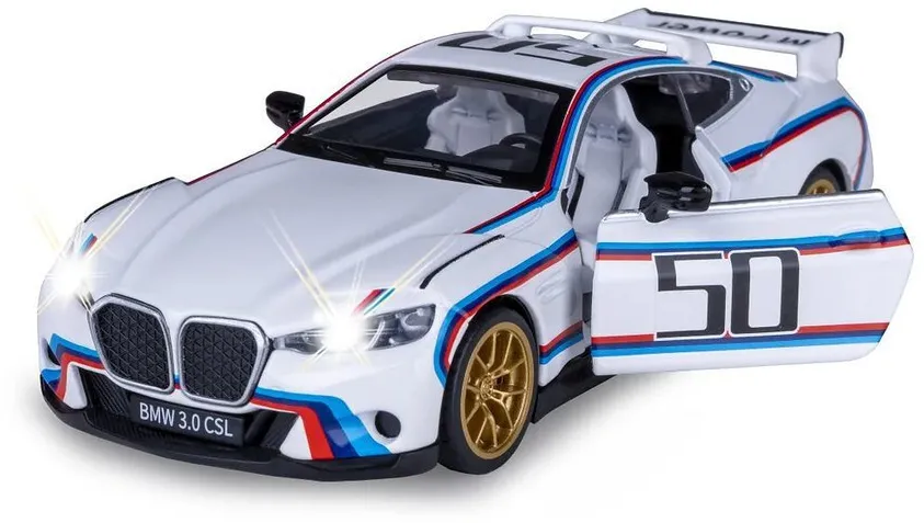Masinuta Jamara BMW 3.0 CSL 1:34 alb
