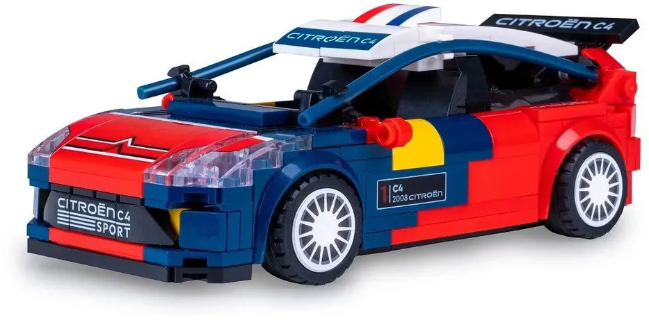 Set de constructie Jamara CaDA Citroen C4 WRC 1:24 296 piese