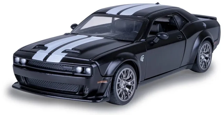 Masinuta Jamara Dodge Challenger SRT Jailbreak 2in1 1:36 negru