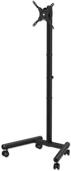 Suport TV si monitor de podea MANHATTAN 462464 compact cu roti 13-50 inch