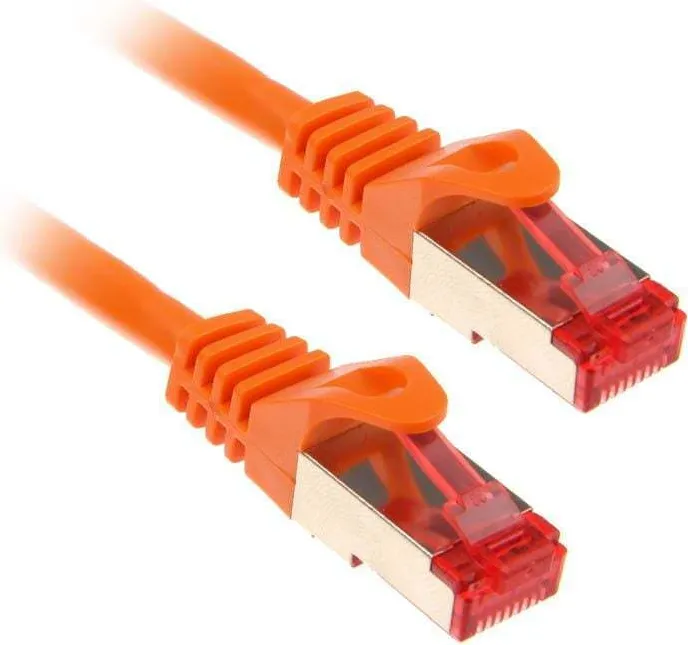 Cablu retea InLine Cat.6 S/FTP PiMf 250 MHz 76402O 2 m portocaliu