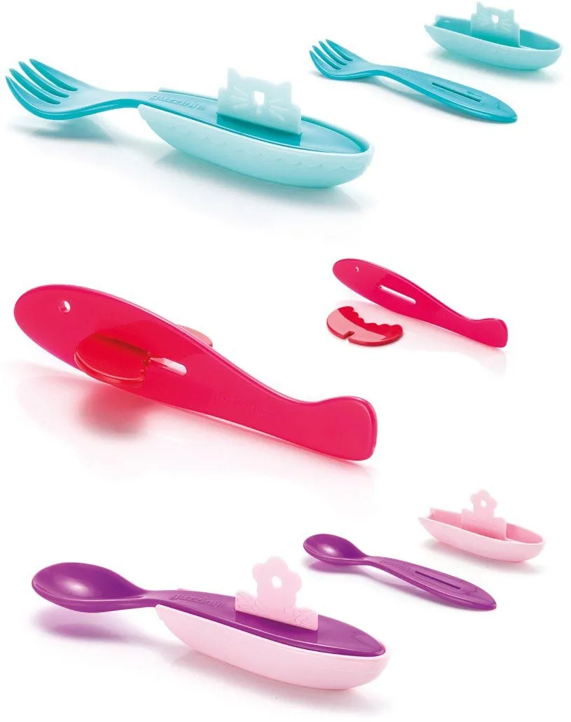Guzzini PLAYPARK BIMBI 3 Piece Cutlery Set Assorted colors