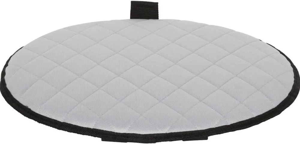 Capac Reisenthel Homebasket Cover, model frame rhombus, gri deschis