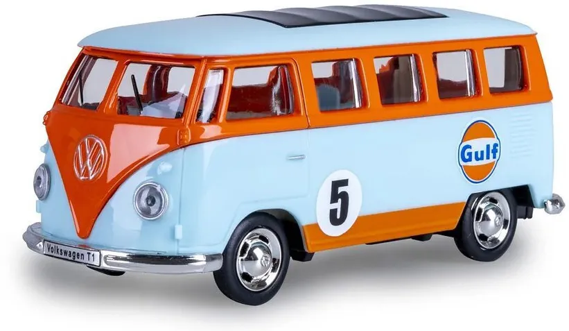Masinuta Jamara Volkswagen T1 1:38 albastru deschis