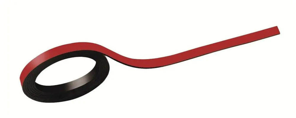 Banda magnetica Maul 0,5 x 100 cm rosu set 2 buc