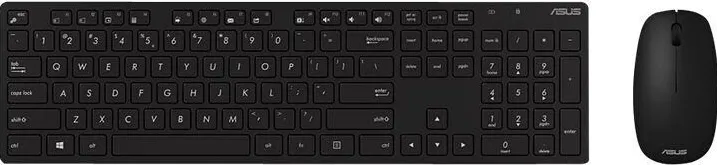 Set tastatura si mouse wireless Asus W5000 negru