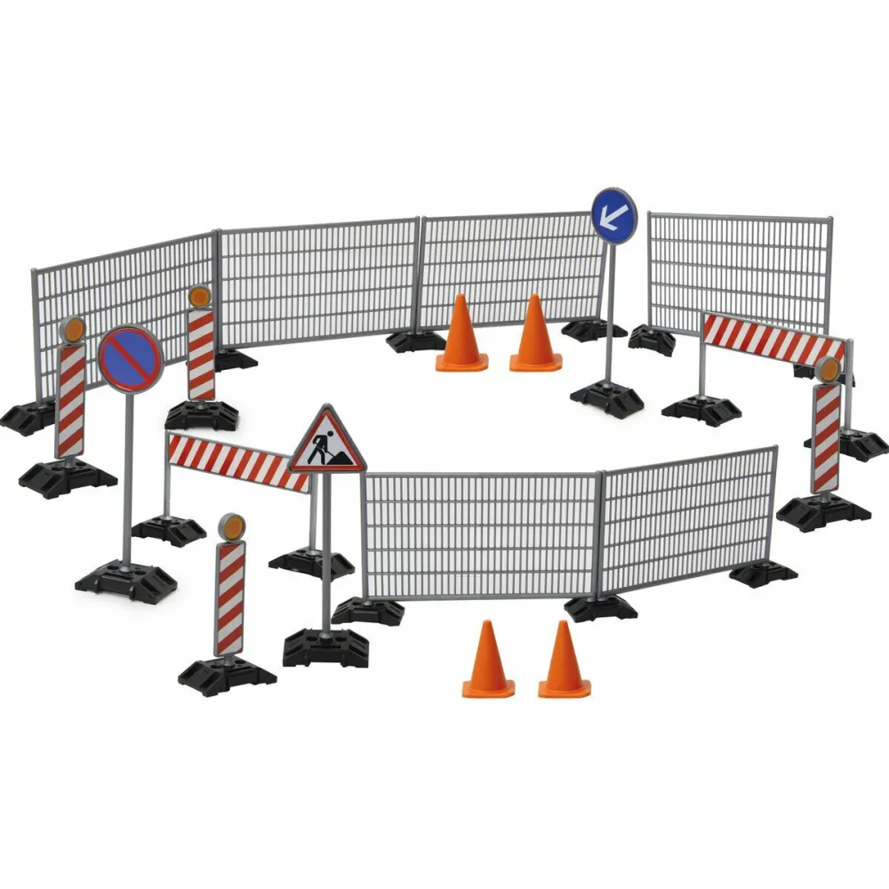 Set accesorii santier de jucarie Jamara 38 piese 1:20