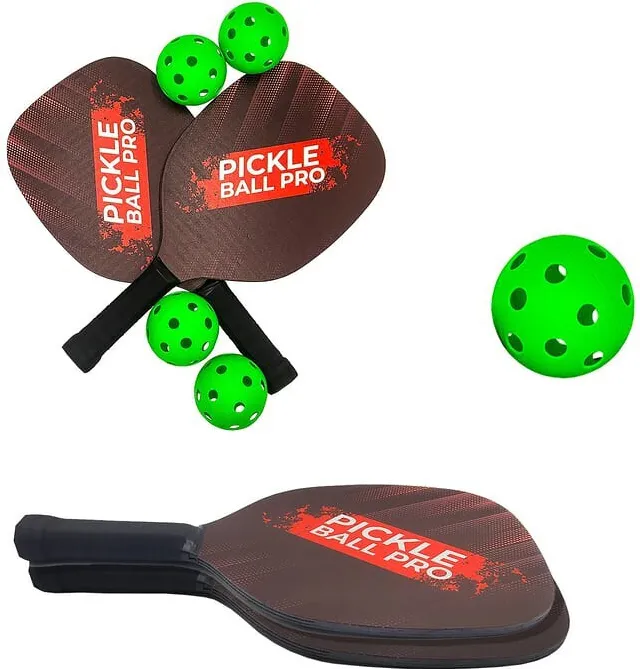 Set palete pickleball Mad Monkey cu mingi